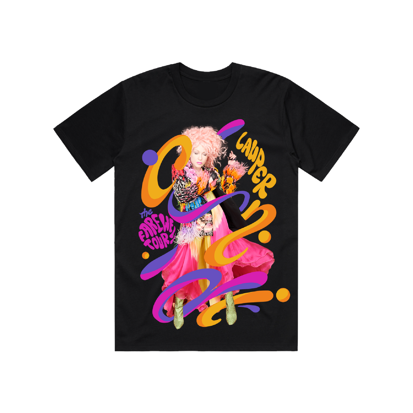 Colourful Swirl Tour T-Shirt