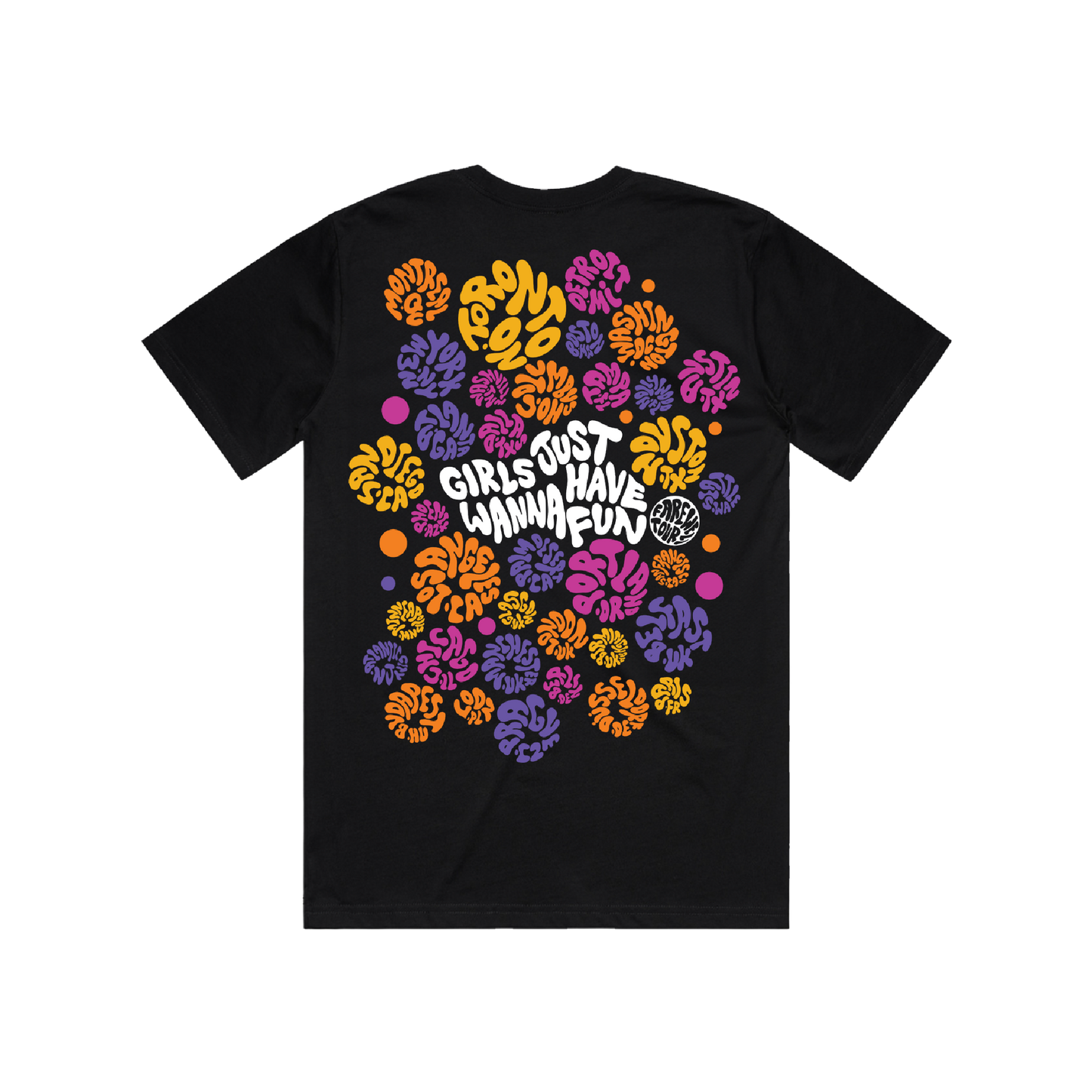 Colourful Swirl Tour T-Shirt