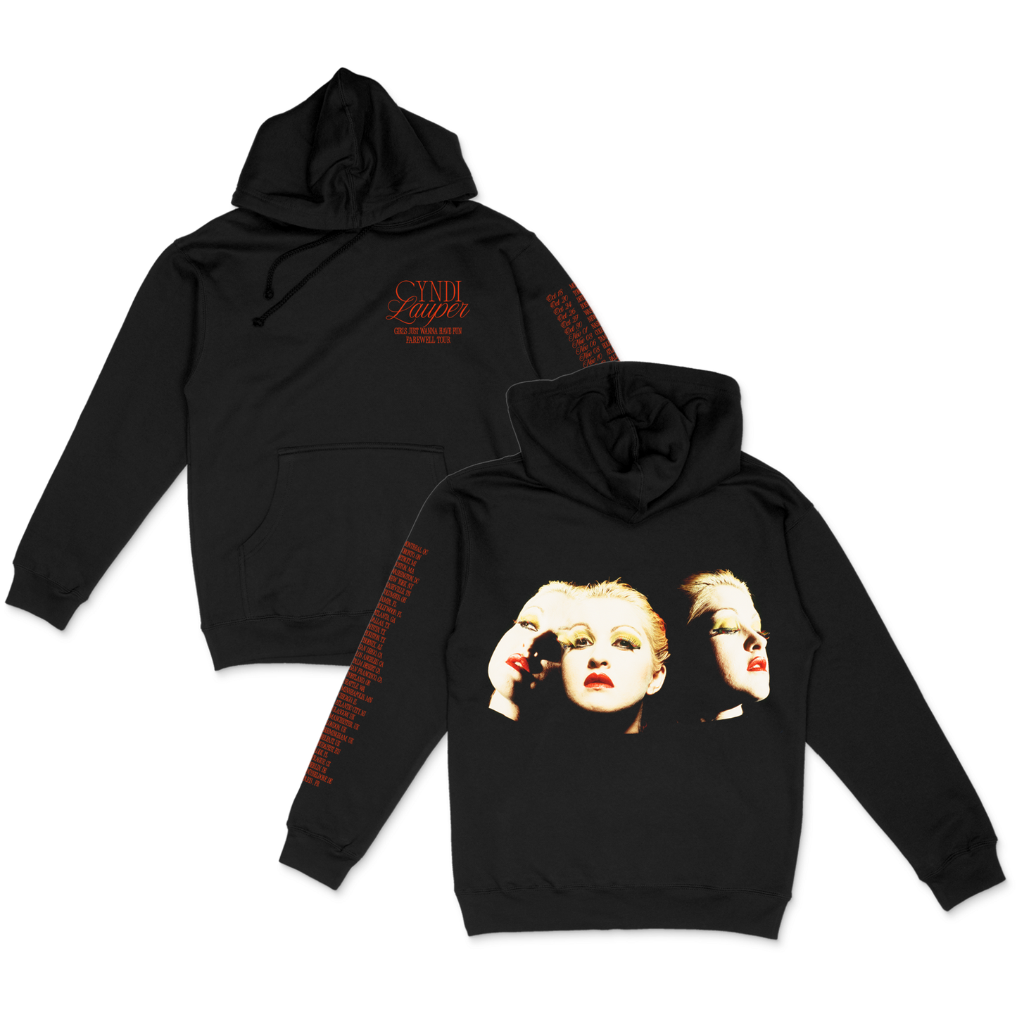Triple Photo Pullover Hoodie
